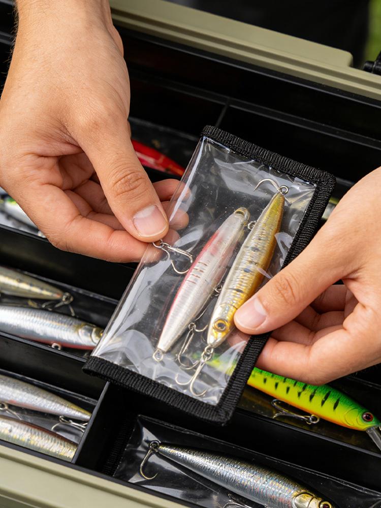 Transparent PVC Lure Bag Fishi - đánh giá và giá Fishing Hook Box